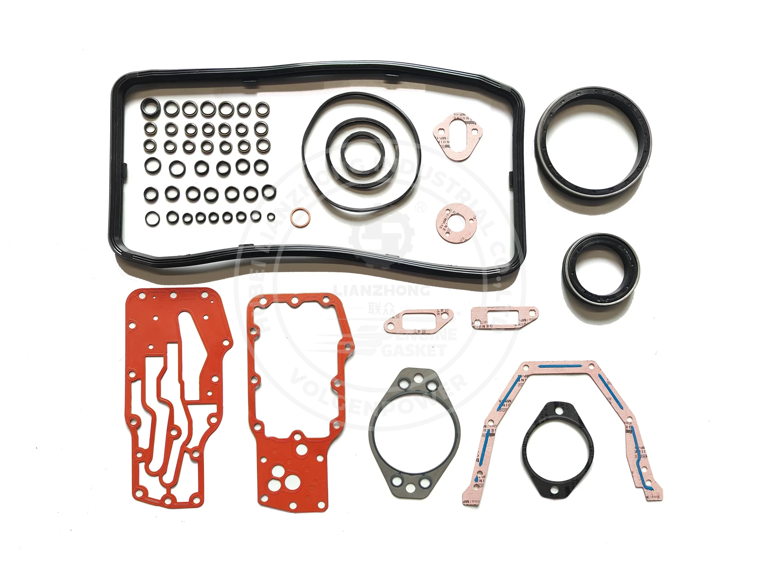 4025108 Lower Engine Gasket Kit for Cummins ISBe4 Bottom End Overhaul