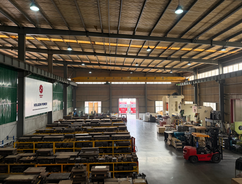 VPGASKET heavy-duty engine gasket manufacturing facility and production line.