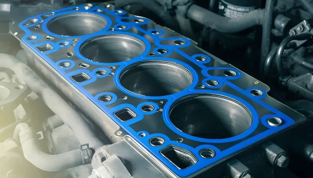 Engine rebuild and upgraded gasket installation