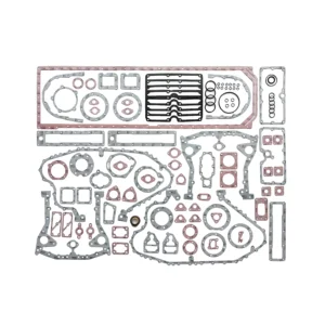 3017564 Cummins VT28 lower engine gasket kit featuring heavy-duty oil pan seals and crankshaft seals for V12 industrial overhaul