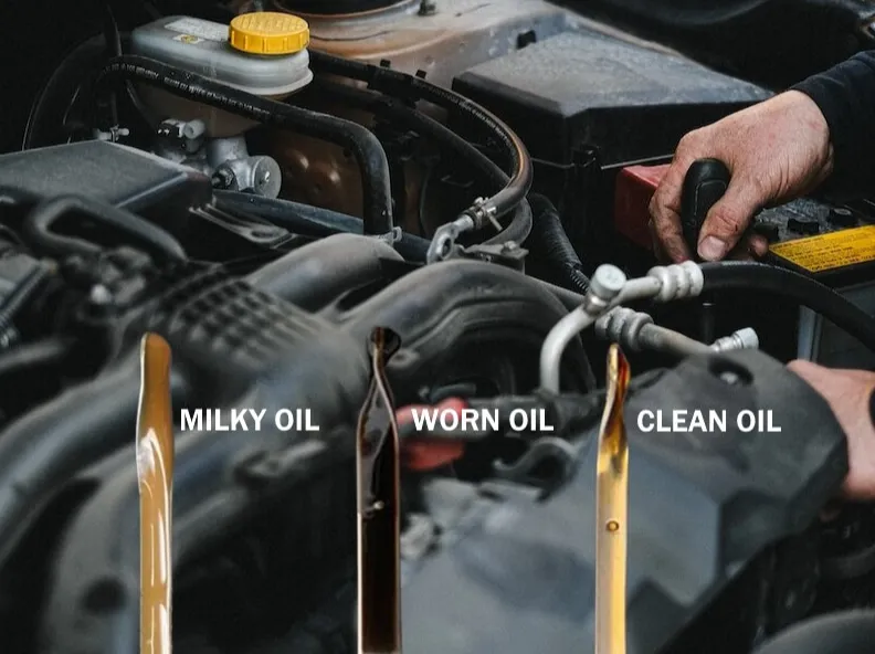 gaskets for cars blown head gasket symptom milky oil dipstick coolant mix