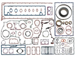 4089391 Cummins KTA19 lower engine gasket kit featuring reinforced crankshaft seals and oil pan gaskets for industrial overhaul