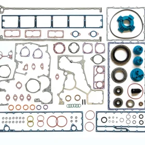 4089717 Cummins QSK19 lower engine gasket kit featuring heavy-duty main seals and reinforced oil pan gaskets