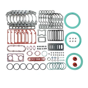 5468381 Cummins QSK19 upper engine gasket kit featuring high-strength cylinder head seals for industrial and marine applications