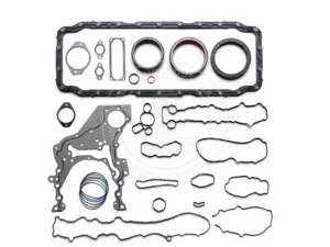 6380742 Cummins ISZ lower engine gasket kit for heavy-duty bottom block repair and oil leak prevention