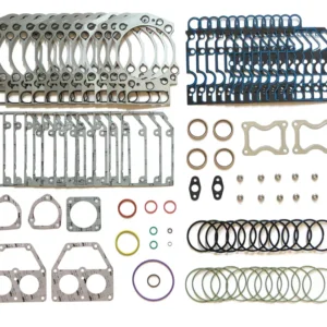 6572081 Cummins QSK38 upper engine gasket kit featuring high-performance MLS head gaskets for V12 overhaul