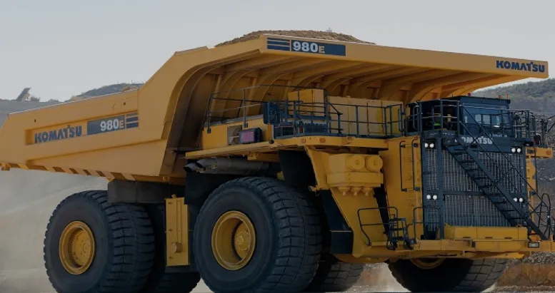 300-ton mining haul truck powered by a Cummins QSK60 engine requiring reliable valve pan gaskets.