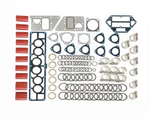 4089202 Cummins QSK60 cooling system gasket kit featuring high-pressure O-rings and thermostat seals for V16 industrial engines
