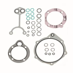 4089308 Cummins QSK60 fuel system gasket kit featuring high-pressure Viton O-rings and MCRS injector seals for V16 industrial engines