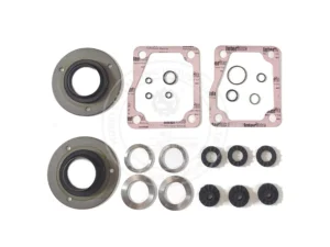 4089309 Cummins QSK60 lower accessory gasket kit featuring high-temperature polymer seals and reinforced matrices for V16 industrial engine gear train components