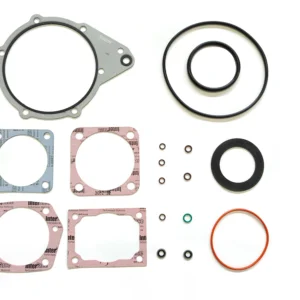 4376487 Cummins QSK60 water pump gasket kit featuring high-pressure coolant seals and advanced elastomers for V16 industrial engines