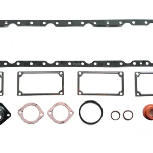 4955818 Cummins QSK50 aftercooler gasket kit featuring high-temperature seals for V16 charge air coolers