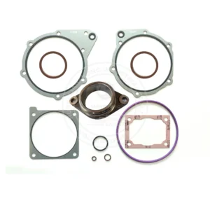 4956001 Cummins QSK60 lower water pump gasket kit featuring high-pressure coolant seals and advanced elastomers for V16 industrial engines