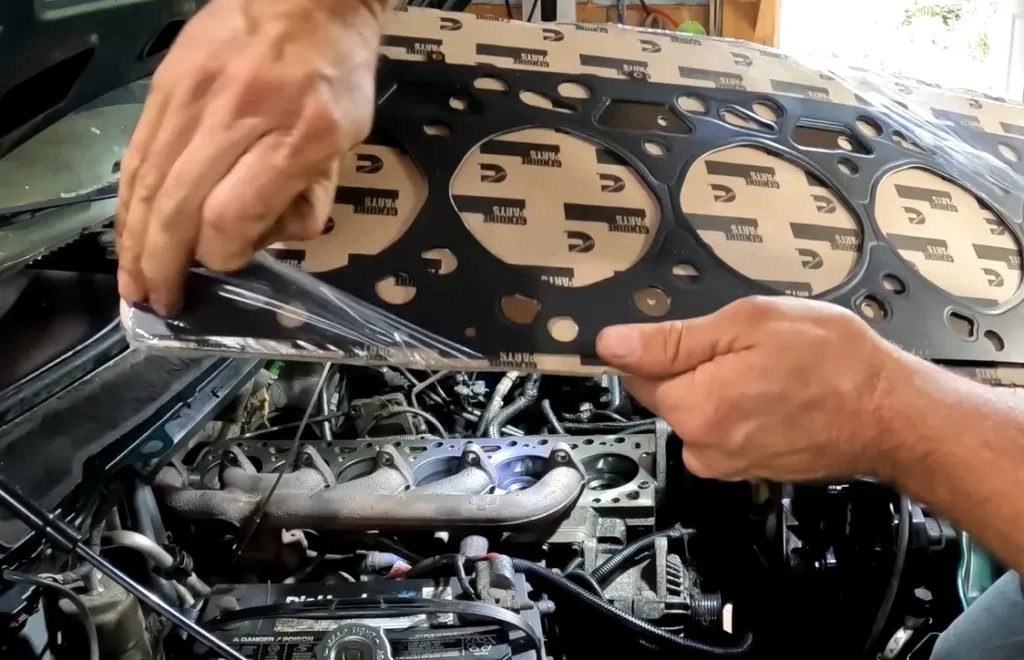 12 valve Cummins oil cooler leak repair and upgraded gasket kit