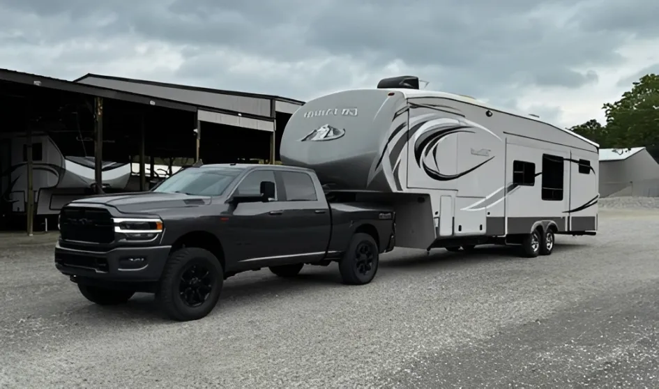 RAM 2500 DEF usage while towing a heavy fifth-wheel trailer uphill