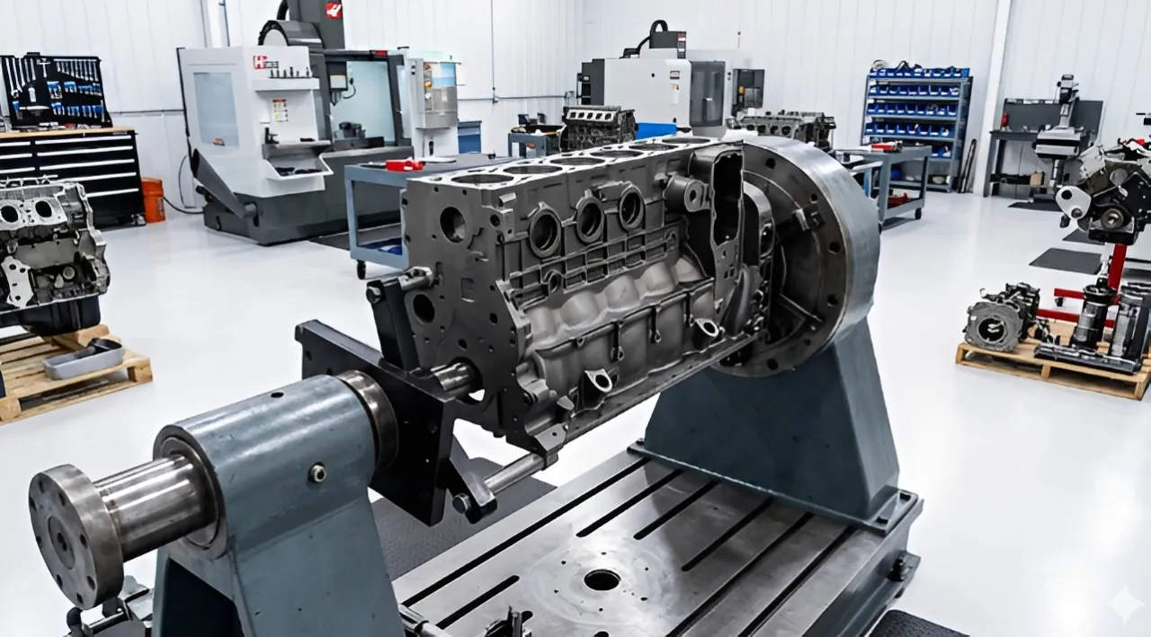 5.9 Cummins engine rebuild process
