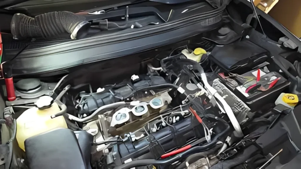 Jeep Grand Cherokee oil cooler housing leak in the engine valley