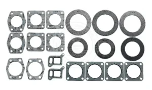 Flat-lay layout of the 4011746 seal gas supply kit components for QSV91 engines