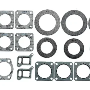 Flat-lay layout of the 4011746 seal gas supply kit components for QSV91 engines