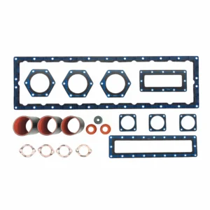 Complete 4089710 intercooler gasket kit layout for QSK78 heavy duty engines