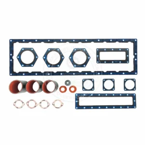 Complete 4089710 intercooler gasket kit layout for QSK78 heavy duty engines