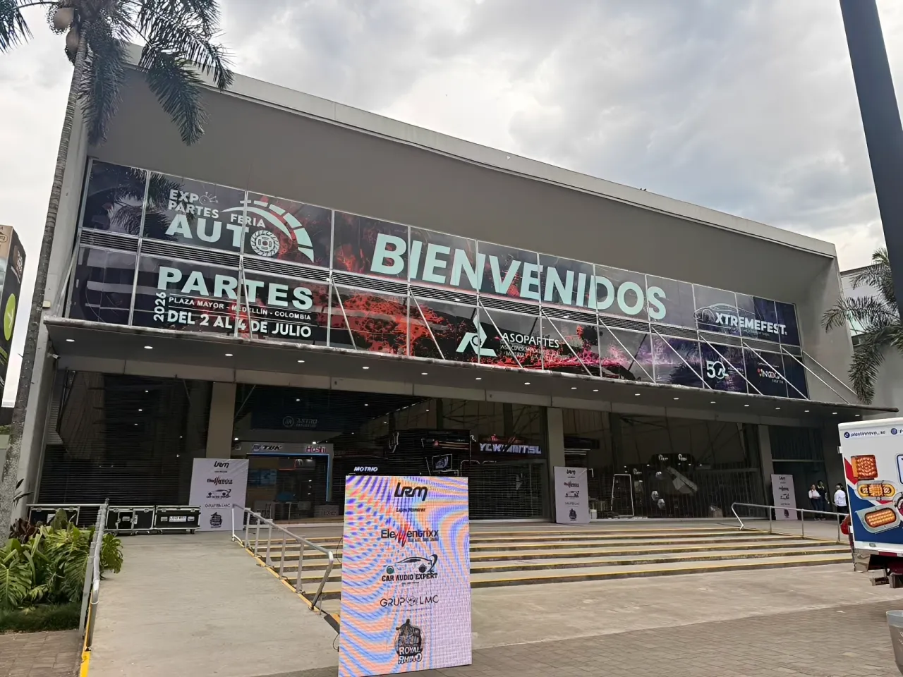 Feria Autopartes Colombia exhibition center in Medellín