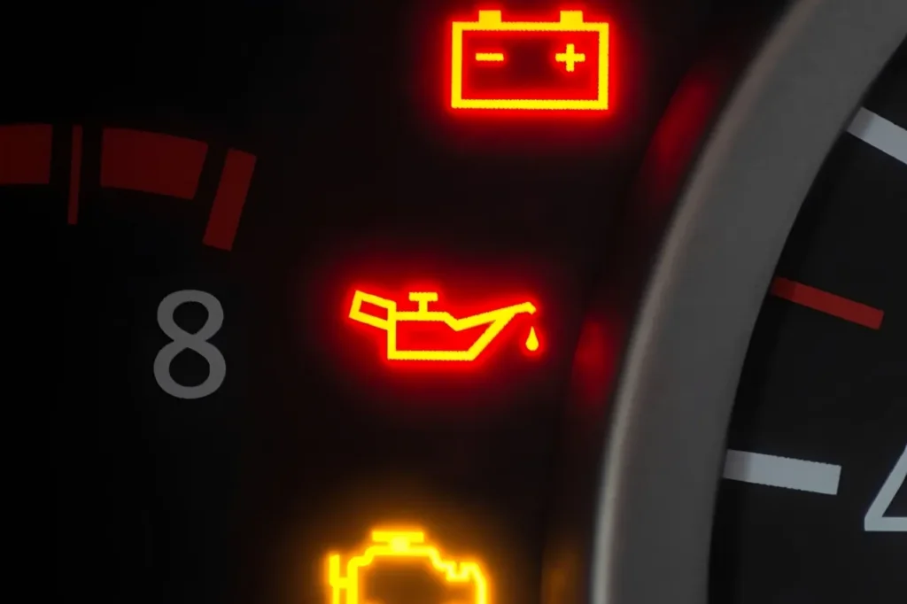 low oil pressure