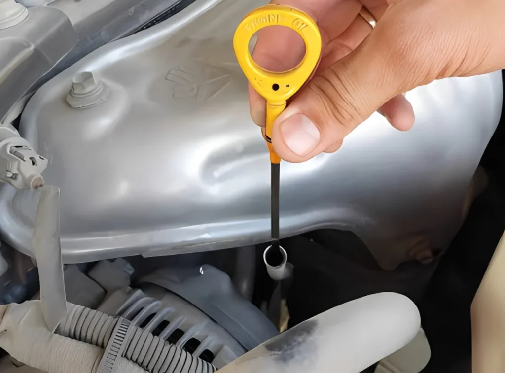 Checking for fuel dilution before replacing fuel system gasket kit