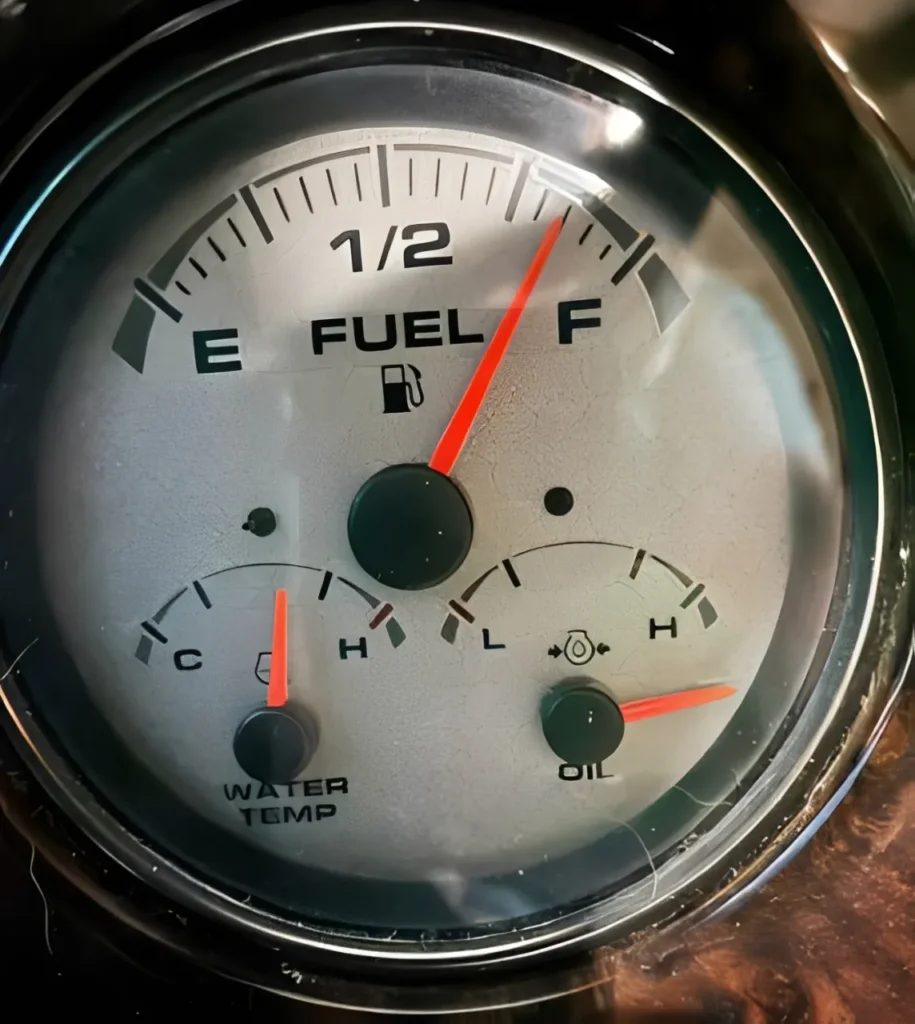 Performing a manometer test on a diesel engine