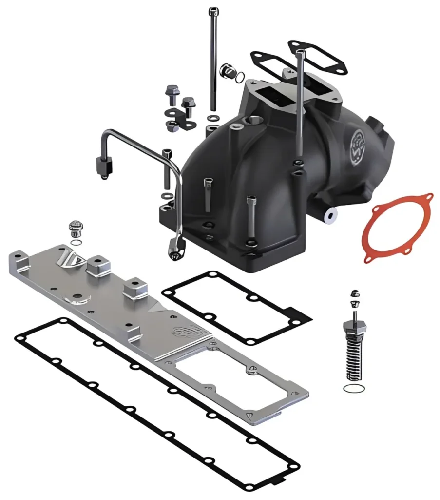 6.7 Cummins grid heater delete kit installation diagram