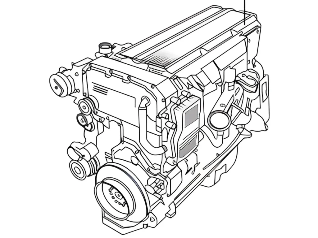 Finding the ESN to order the correct QSK60 overhaul gasket kit