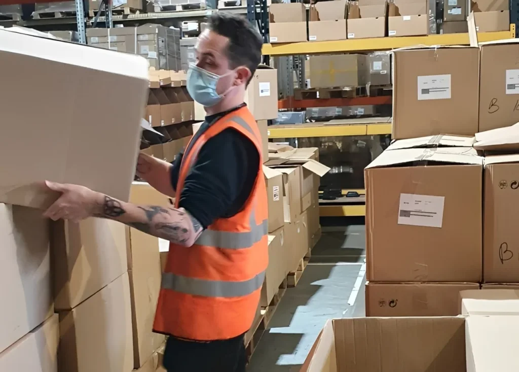 Incoming inspection for a heavy-duty diesel engine gasket kit.