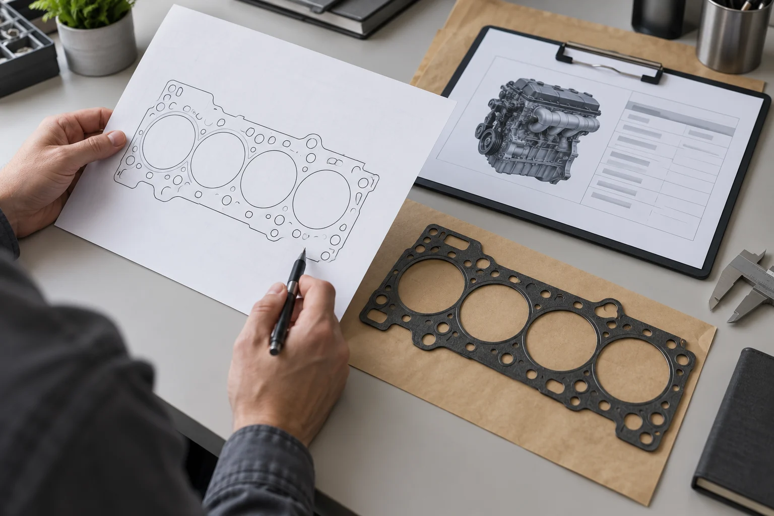 QSK60 overhaul gasket kit inquiry drawing review